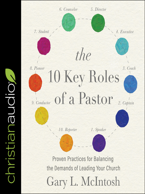 Title details for The 10 Key Roles of a Pastor by Gary L. McIntosh - Available